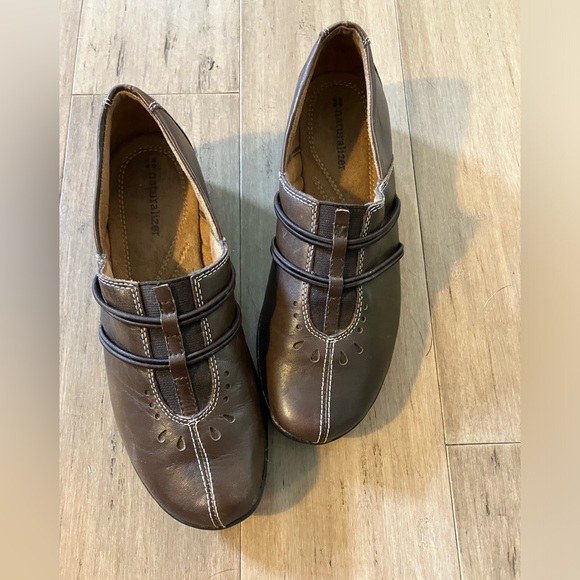 Naturalizer leather stretch cord women’s athletic shoes! Size 7.5 - Picture 4 of 7